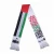 Import 2018 custom new material and digital printing UAE National Day Dubai scarf from China
