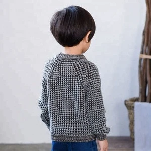 2018 Hot Sale Wholesale Children Boy Clothes Kids Boutique Clothing Winter Baby Pullover Sweater