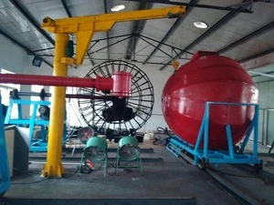 2018 New Design rock n roll Rotomolding Machine For Making Plastic Water Tank