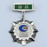2018 popular metal custom medal souvenir without ribbon