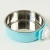 Import 2019 new Pet thickened stationary hanging dismountable stainless steel hanging cage dog bowl from China