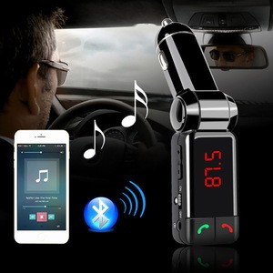 2020 Factory price BC06 LCD Blue tooth Car Kit MP3 FM Transmitter SD USB Charger Car Kit MP3 FM Transmitter SD USB Charger