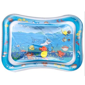 2020 hot sale Inflatable water round kids tummy time baby play mat