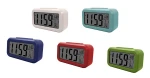 2020 most smart Analog Clock with Digital Display alarm clock LCD Alarm Digital Clock battery powered