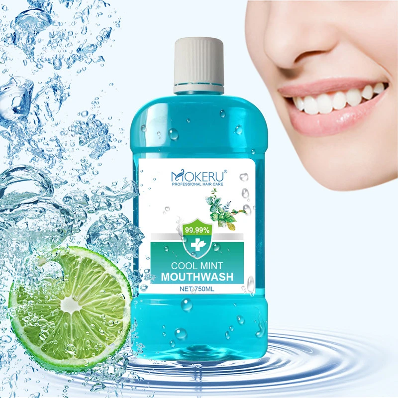 2020 new product 750ml Mokeru mouthwash fresh mint mouth wash