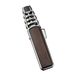 2020 new ZB588 windproof direct spray gun cigar welding gun Kitchen Baking metal inflatable personalized gas lighter wholesale