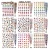2020 Newest 18 nail designs Laser Butterfly holographic adhesive butterfly nail stickers 3d nail decals
