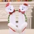 Import 2020 Unique Product Christmas Decoration Ear Muffs Festival Xmas Ornaments Funny Ear Warmer from China