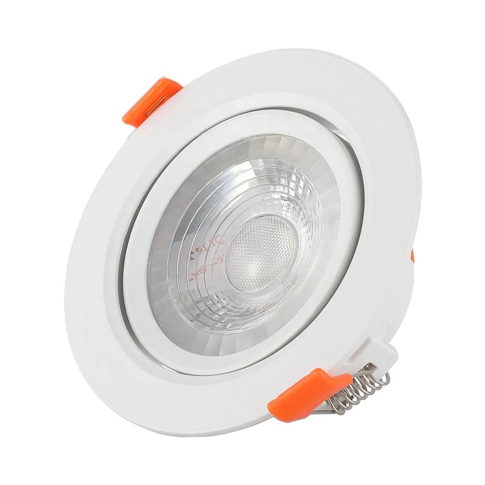 2020Hot Selling Ip44 Dimmable Adjustable Led Recessed Spot Downlight Parts Super Slim Led Downlight Tlz Commercial  Fixtures