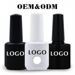 2021 New Bottle Tech Pretty Private Label ibdgel Brand Uv Gel Nail Brush Gel Nail Polish Color Display