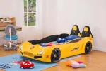 2021 new design Children Kids Car Bed ABS Plastic Kids Race Car Bed TT6  with LED Light and Music Player wireless speaker