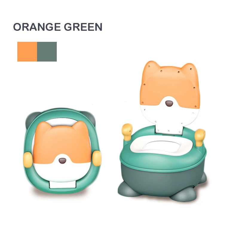 2021 New Designed Baby Modern Minimalist Cartoon Animal Shape Funny Potty Training Seat Baby Toilet