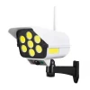 2021 top sale waterproofdummy camera 3 Modes 77 SMD 2400 mAh outdoor home led led solar wall lights