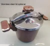 2023 New Design  Pressure Pot Pressure Cooker Aluminum Alloy for Home Camping Using Cooking Pot