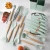 Import 2024 Hot Seller Combined Kitchen Accessory Set Eco-Friendly Silicone Utensils with Wooden Handle for Home Kitchen Use from China