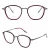 Import 2358-C1 Light Weight Italian Acetate optical frame eyeglasses,Thin Eyewear Frame,FDA CE Approval Eyeglasses from China