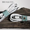 2.4A Quick Charger Nylon Braided Metal Micro USB Smart Magnetic Charging Data Cable For iPhone/Android