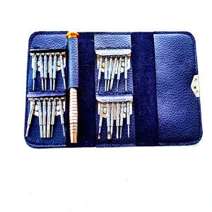 25-1 assembly screw batch Leather bag screwdriver Mobile notebook eyeglasses repair tool kit