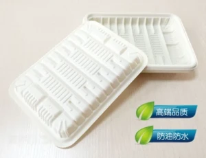 Buy 2c Biodegradabel Disposable Compastable Cornstarch Fresh Meat Tray ...