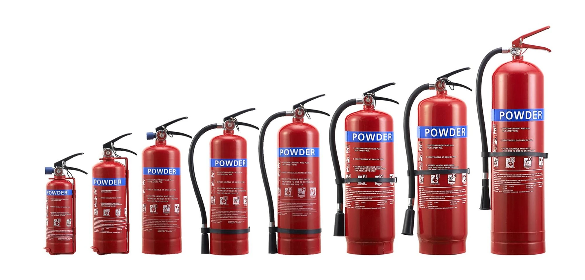 2Kg-100Kg ABC Portable Fire Extinguisher Price Co2 Fire Extinguisher Sales Dry Powder Supplier Extinguishers