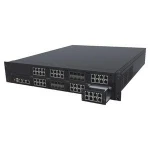 2U Network Appliance Powered by Dual Xeon E5-2600 v3/v4 Skylake platform, C612 chipset, Expandable to 64 LAN, Max 512GB RAM,