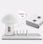 Import 3 in 1 10W Fast Wireless Charger 3USB Dock Station Fast Charging For iPhone XR XS Samsung Phone Stand Holder with Mushroom Light from China