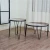 Import 3 Pieces Living Room Furniture Modern Marble Paper MDF Mix Coffee Table Set from China
