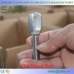 304 316 Flat Head Bolt of Stone Cladding Fixings for Marble Fixing System