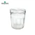 Import 30ml 100ml 200ml 250ml Clear storage glass bottle glass food jam jar from China