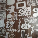 30pcs/pack Customized  art craft paper metal cutting dies for scrapbooking and shaker card making