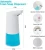 350ml Touchless Battery Operated IP65 Waterproof Electric Automatic Foaming Soap Dispenser for Bathroom Kitchen Office
