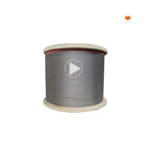 35w*7 Tower Crane Stainless Steel Wire Rope 14mm for Hoist Mechanism