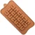 Import 390 factory nonstick food grade rectangle shaped waffle mold chocolate mold from China