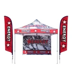 3x3 Pop Up Beach Tent For Trade Show Display