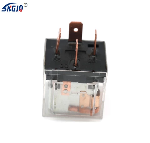 4 pin JD2912  spdt waterproof automotive car flasher relay box  24V 80A