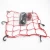 Import 40 * 40cm factory  motorcycle  Elastic rope  a hook  Luggage net from China