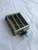 40*40*160 steel three gang Mould of concrete and cement