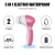 Import 5 in 1beauty care massager Professional face cleansing brush Electric facial cleansing brush face brush electric from China