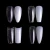 Import 500pcs Ballerina Nail Art Tips False Coffin Nails Art Tips Flat Shape Half Cover Manicure Acrylic Nail Tips from China
