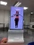 Import 55inch double sided Floor standing OLED advertising screen from China