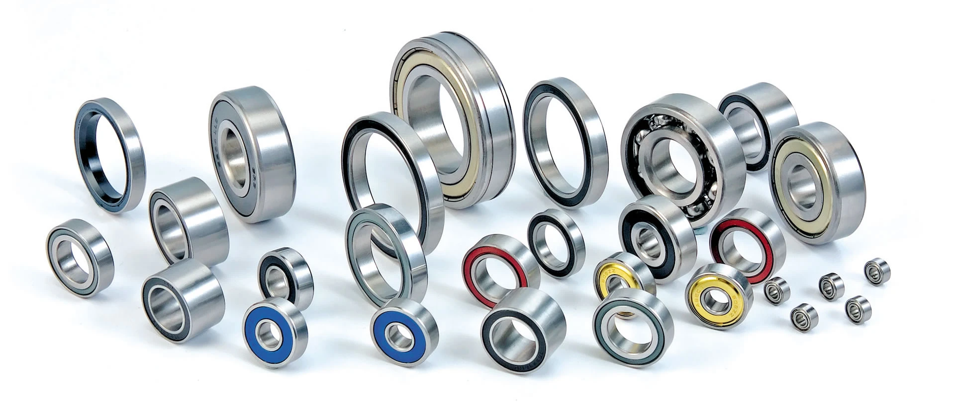 5/8&quot;x1 3/8&quot;x11/32&quot; 440C stainless steel miniature ball bearings with rubber seals SR10-2RS