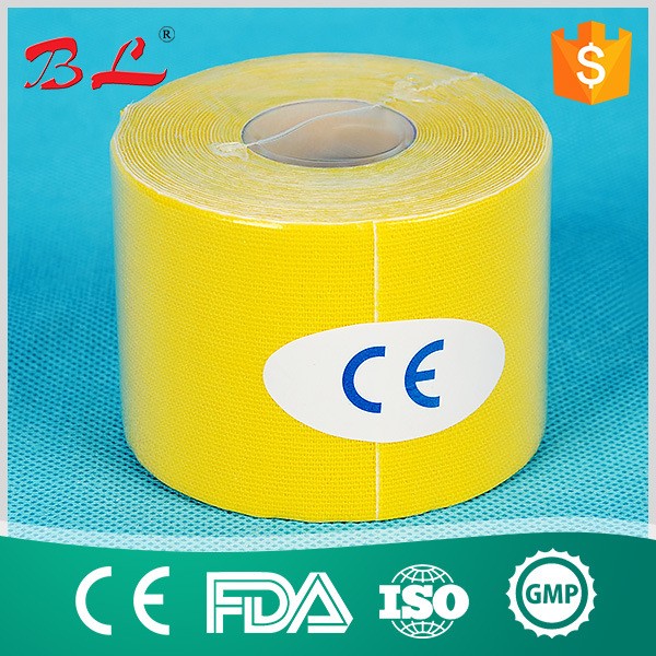 5cm X 5m New Products Waterproof Sports Kinesiology Tape Sport Elastic Tape