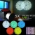 Import 5w new clock display wall projection 4 color  projector clock analog from China