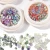 Import 6 Colors 3D Ultrathin butterfly flowers decals wooden flakes colorful laser nail art handmade wood pulp piece summer from China