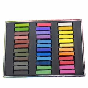 6 QUALITY COLOUR SOFT TEMPORARY HAIR CHALKS DYE- WASH OUT Brand New