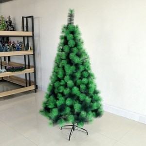 6ft 7ft 8ft arboles de navidad PVC PE PET Artificial Decoration Custom Christmas Tree