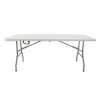 6ft Plastic Folding Table With Carry Handles Table