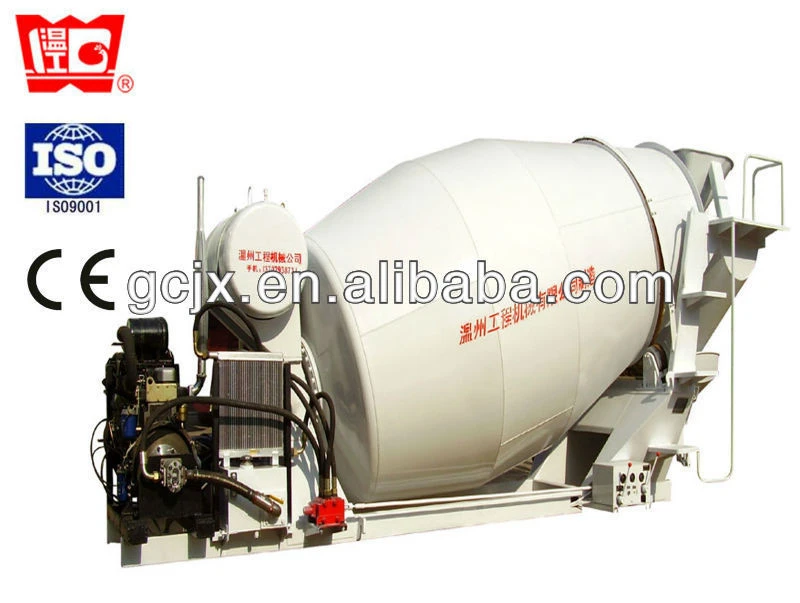 6m3 Diesel Engine Concrete mixer drum