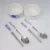 Import 6PCS ceramic dinnerware set stainless steel tableware cutlery set with spoon chopsticks and bowl from China