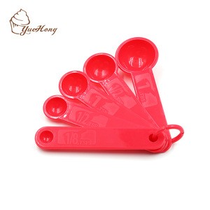 6pcs Plastic Measuring Tool Set Cooking Baking Tools with Scale for Teaspoon